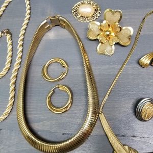 Lot of 1980s Costume Jewelry